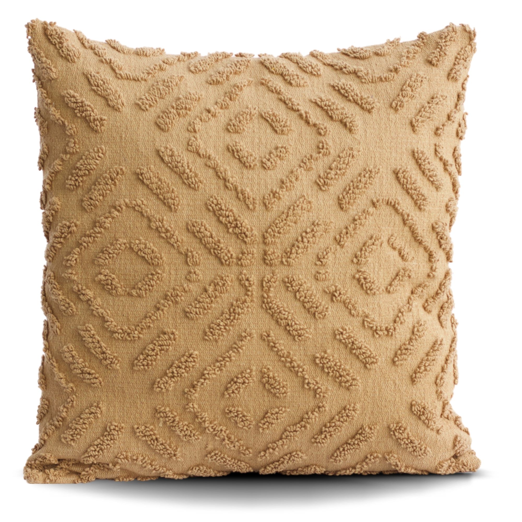 Maze Pillow Cover 18x18 in Beige