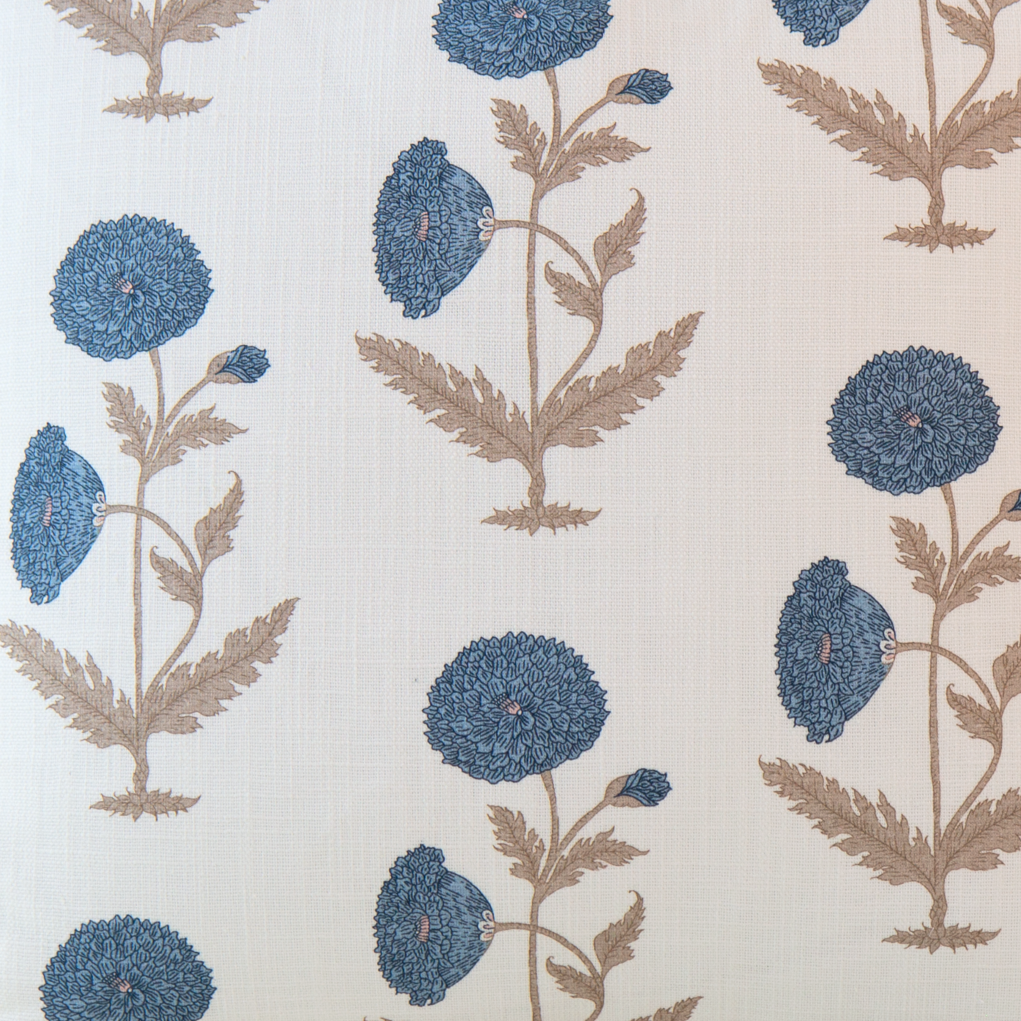 Alternative view of Daisy Blue Floral Pillow Cover